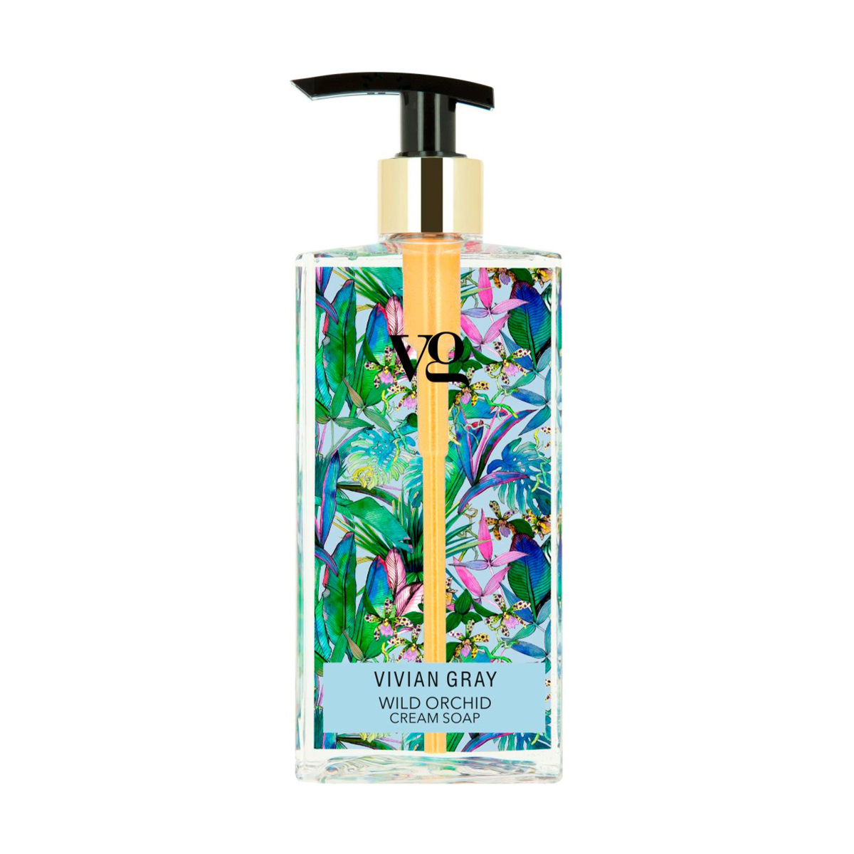 Крем-мило для рук Vivian Gray Wild Orchid Cream Soap, 350 мл
